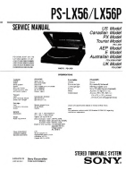 Sony PS-LX56P - Service Manual 